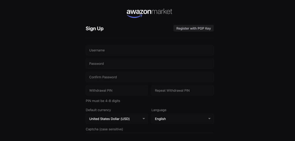 Awazon Darknet Marketplace