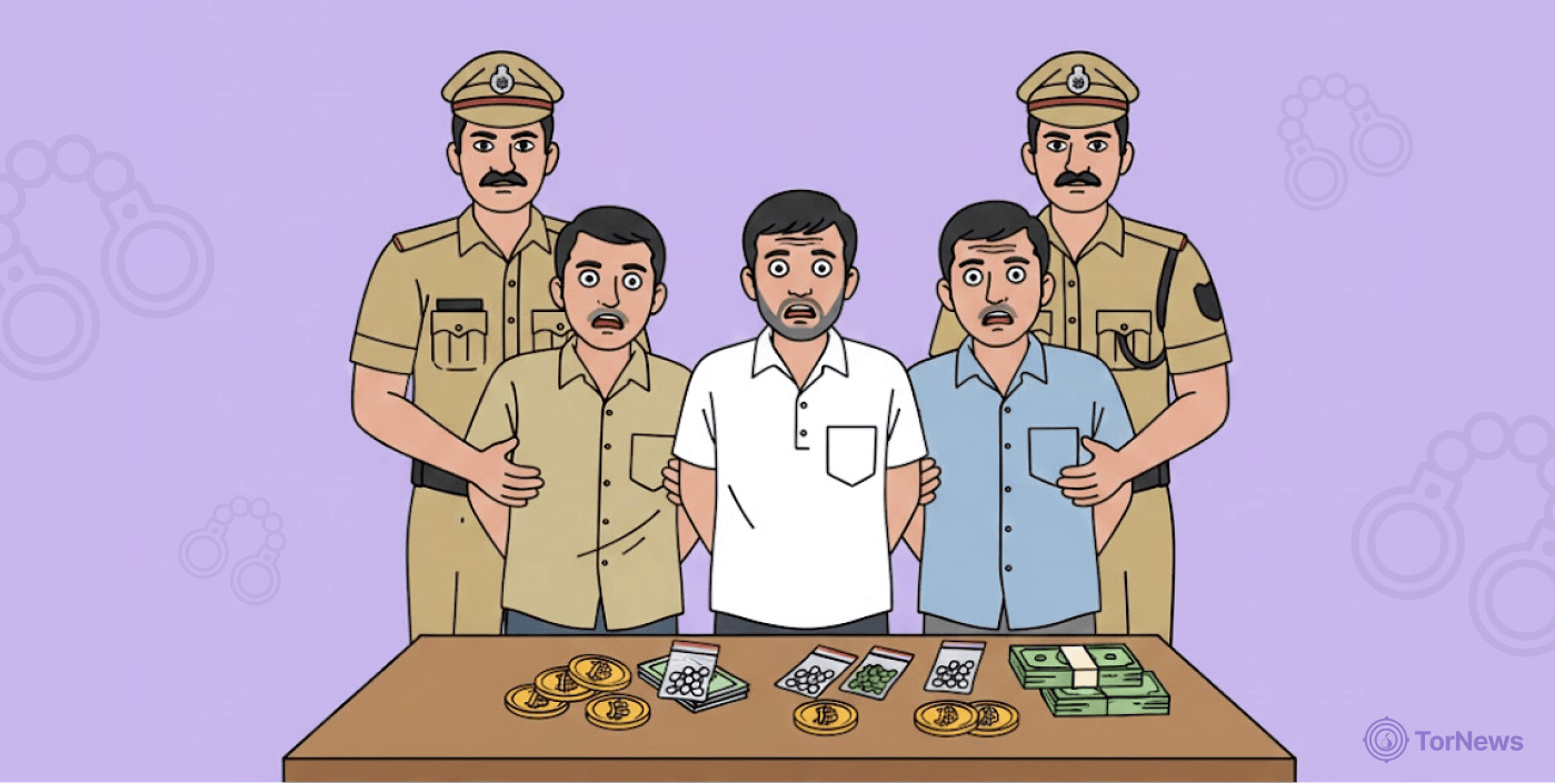 Dark Web and Cryptocurrency Police Bust International Drug Network in Major Cybercrime Operation