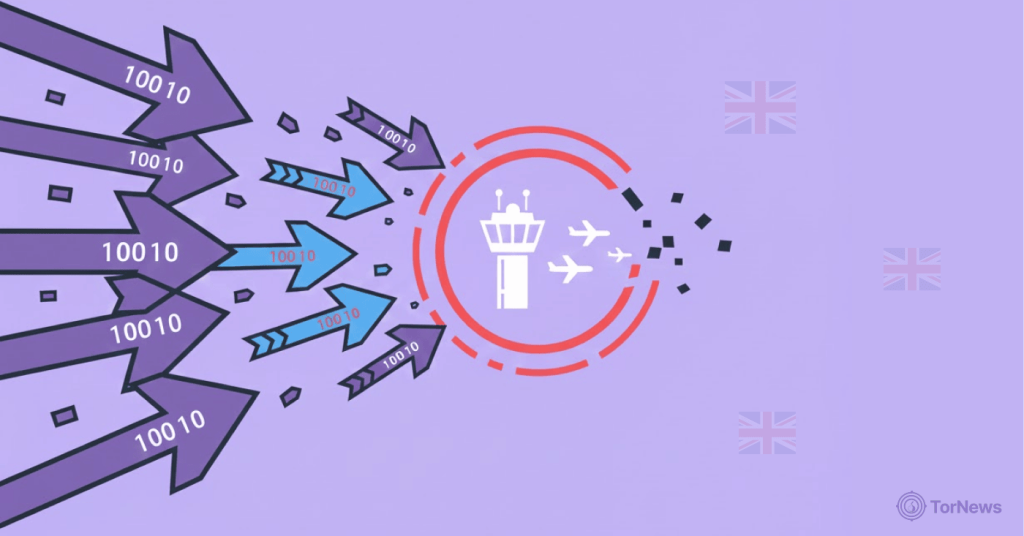 Coordinated DDoS Attack Disrupts UK's Major Airports, Hacker Group Claims