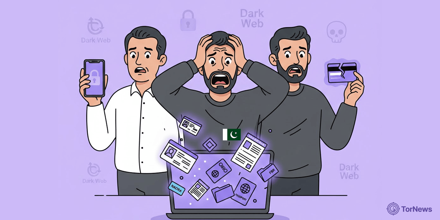 Latest Global Data Breach, Millions of Pakistani Citizens' Records Sold on Dark Web