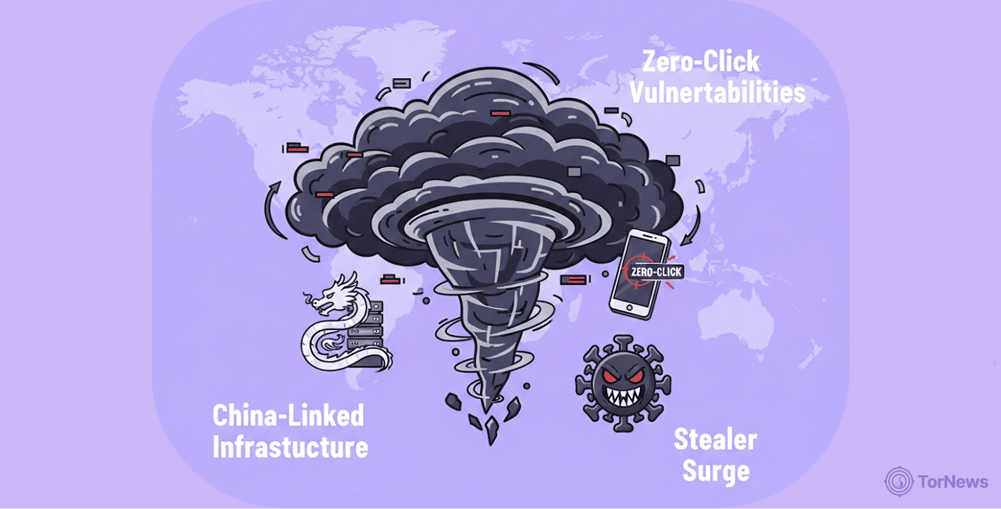 New Wave of Global Cyber Threats Revealed China-Linked Infrastructure, Zero-Click Vulnerabilities, and Stealer Surge