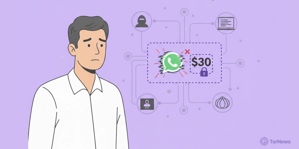 WhatsApp Crash Exploit Allegedly Sold on Dark Web for $30