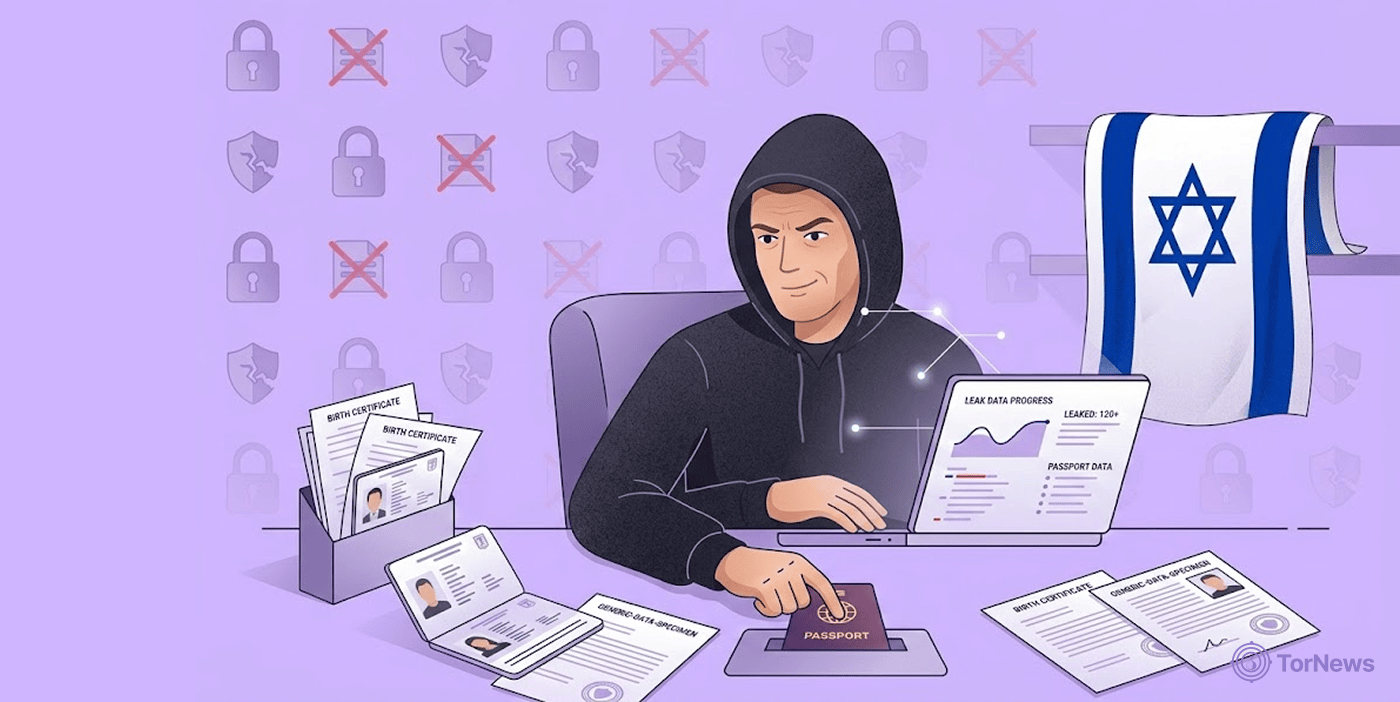 Hacker Group Allegedly Threatens to Leak Passports and Birth Certificates of 120 Israelis