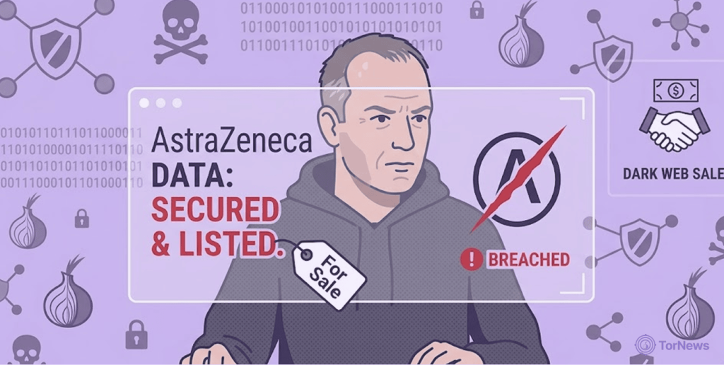 Hackers Claim Breach of AstraZeneca Systems, Put Stolen Data up for Sale on Dark Web