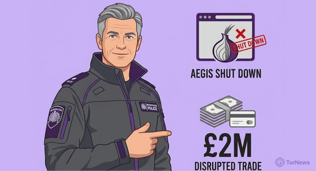Metropolitan Police Shut Down AEGIS Dark Web Marketplace Behind £2M Drug Trade