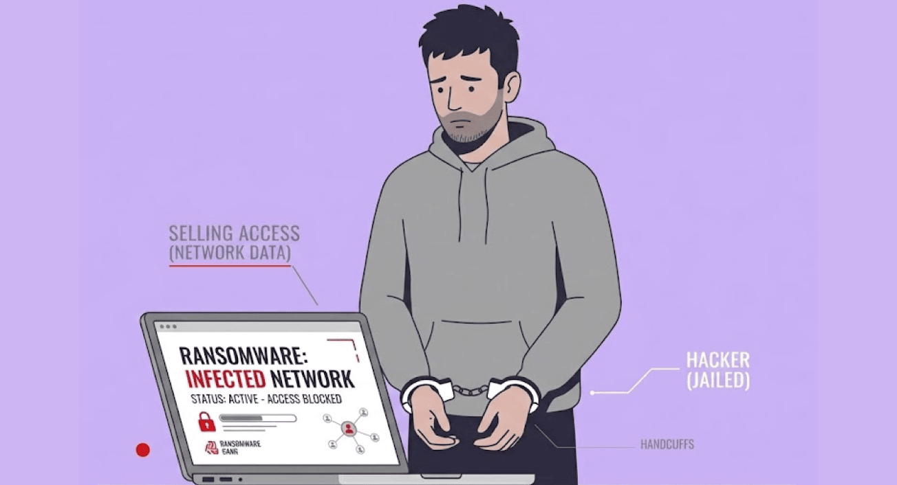 Russian Hacker Jailed for Selling Access to US Networks to Ransomware Gangs