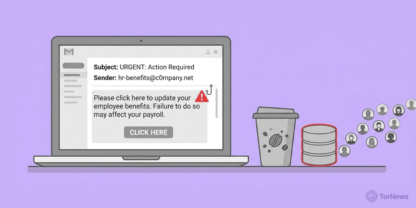 Starbucks Data Breach Exposes Personal Data of 889 Employees in Phishing Attack