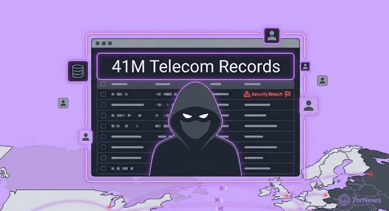 Cybercriminal Advertises 41 Million Telecom Records Across US and Europe on Dark Web