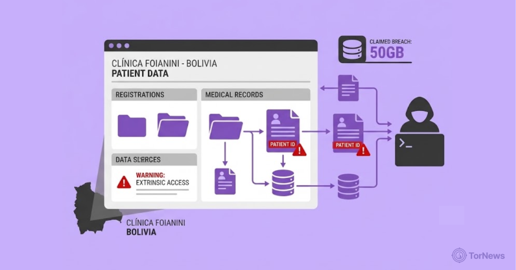 Hacker Claims 50GB Data Breach at Bolivian Healthcare Provider Clínica Foianini